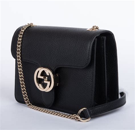 tracolla gucci nera originale|Cartelle e borse a tracolla Gucci donna .